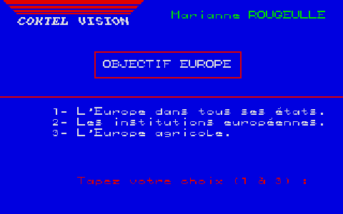 Multicours 4ème atari screenshot