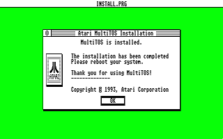 MultiTOS atari screenshot