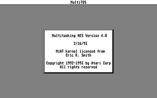 MultiTOS atari screenshot
