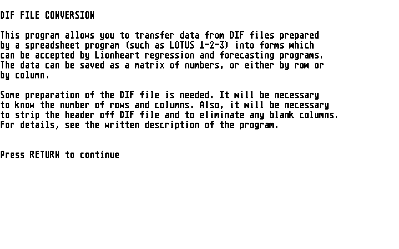 Multivariate Analysis atari screenshot