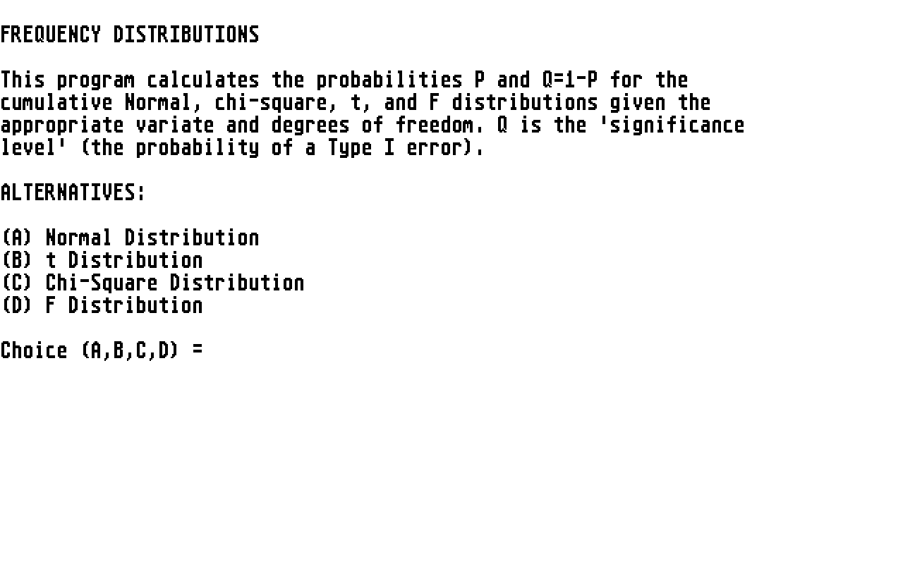 Multivariate Analysis atari screenshot
