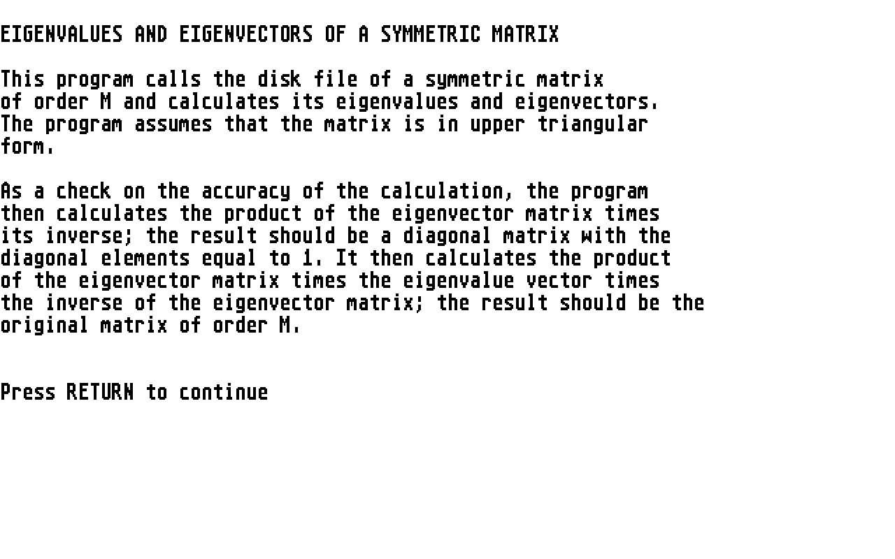 Multivariate Analysis atari screenshot