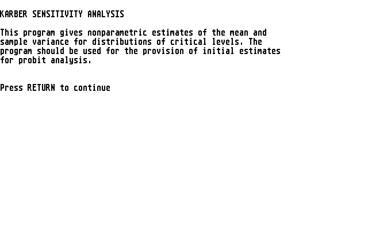 Multivariate Analysis atari screenshot