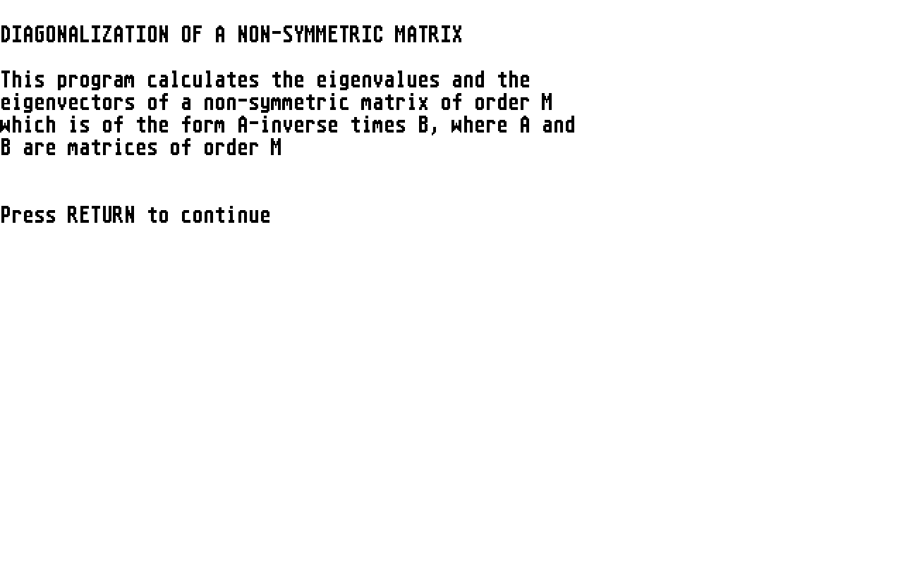 Multivariate Analysis atari screenshot
