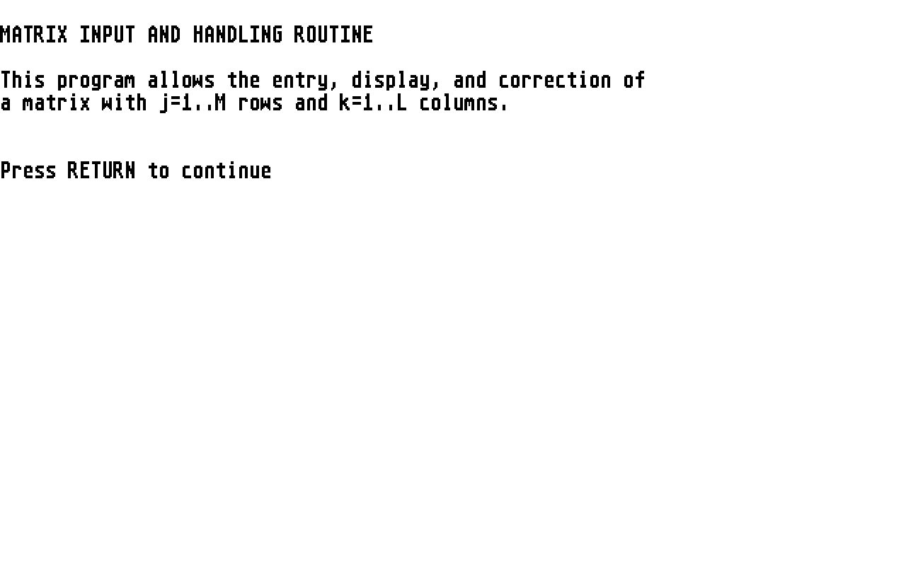Multivariate Analysis atari screenshot