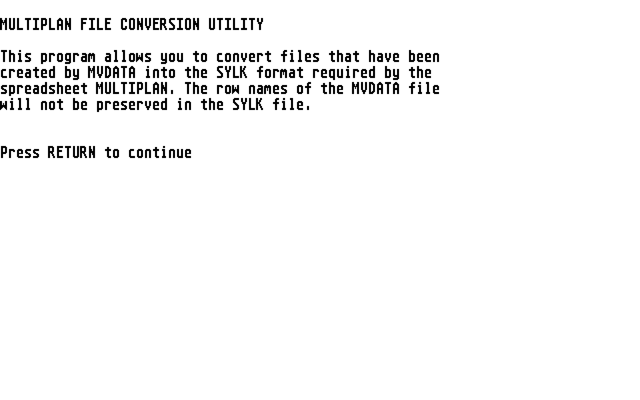 Multivariate Analysis atari screenshot