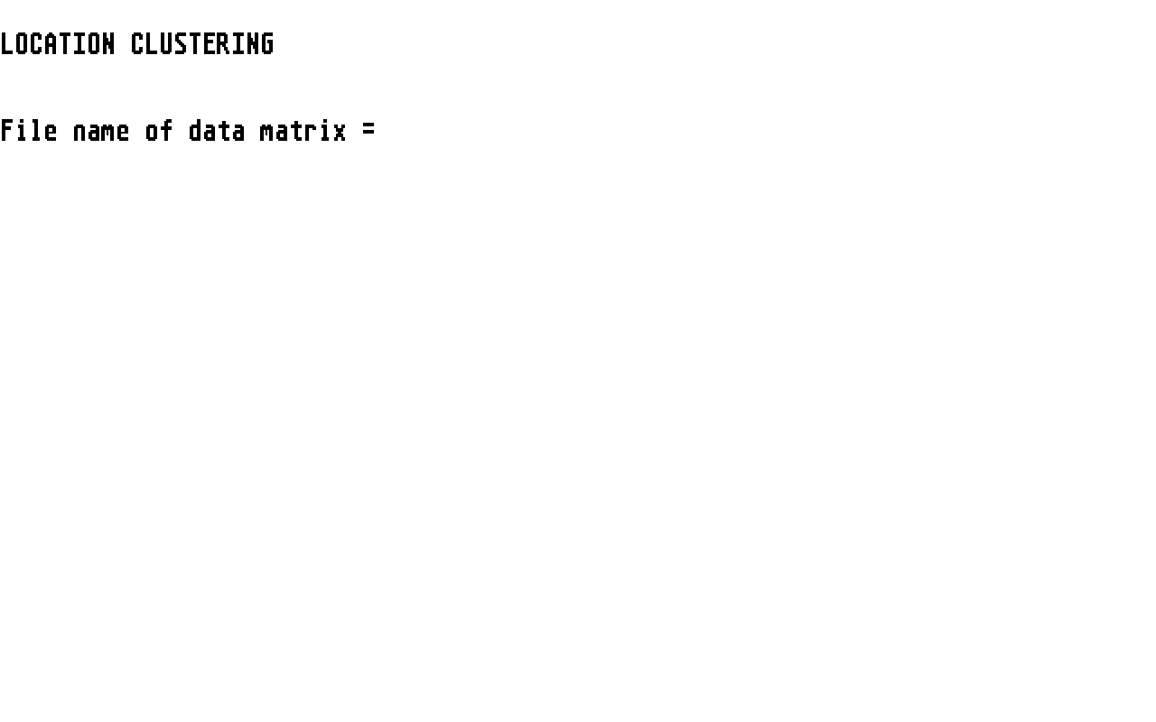 Multivariate Analysis atari screenshot