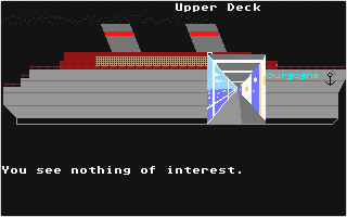 Murder on the Atlantic atari screenshot