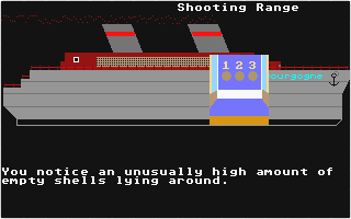Murder on the Atlantic atari screenshot