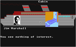 Murder on the Atlantic atari screenshot