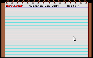 Murder atari screenshot