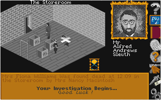 Murder atari screenshot