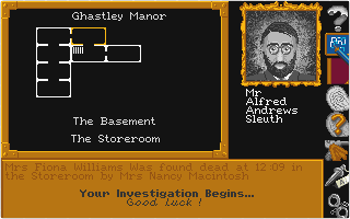 Murder atari screenshot