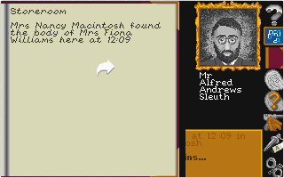 Murder atari screenshot