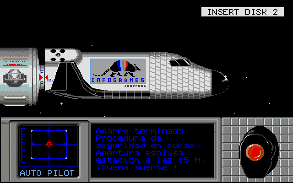 Murders in Space atari screenshot