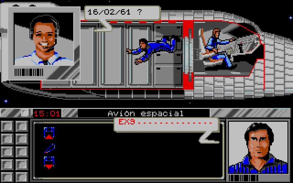 Murders in Space atari screenshot