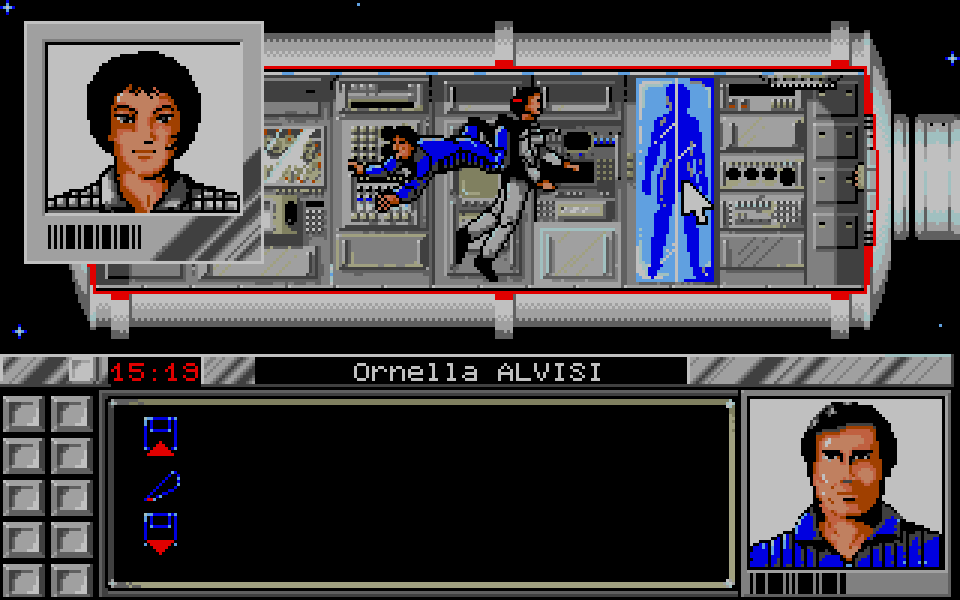 Murders in Space atari screenshot