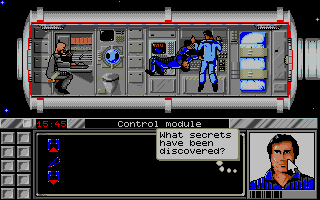 Murders in Space atari screenshot