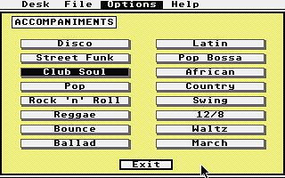 Music Maker atari screenshot