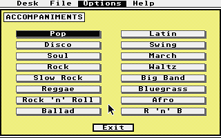 Music Maker atari screenshot