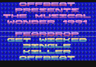 Musical Wonder 1991 (The) atari screenshot
