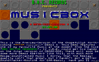 Musicbox Beta Test Version — screenshot 1