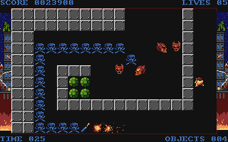Muzzy atari screenshot