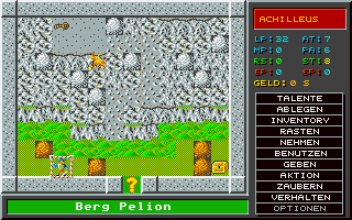 Mythos atari screenshot