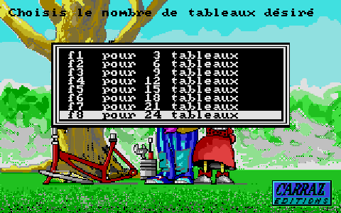 Mémorise atari screenshot