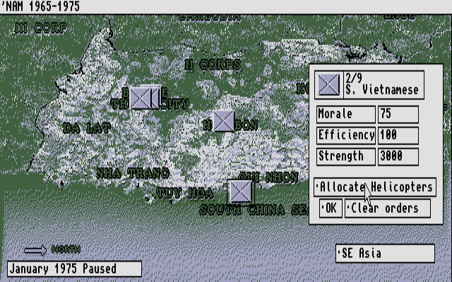 'Nam 1965-1975 atari screenshot