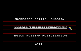Napoleon I - The Campaigns 1805 -1814 atari screenshot