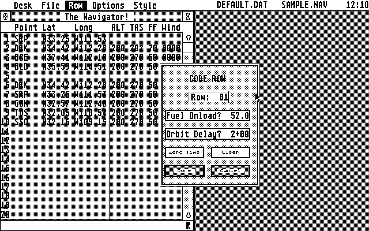 Navigator (The) atari screenshot