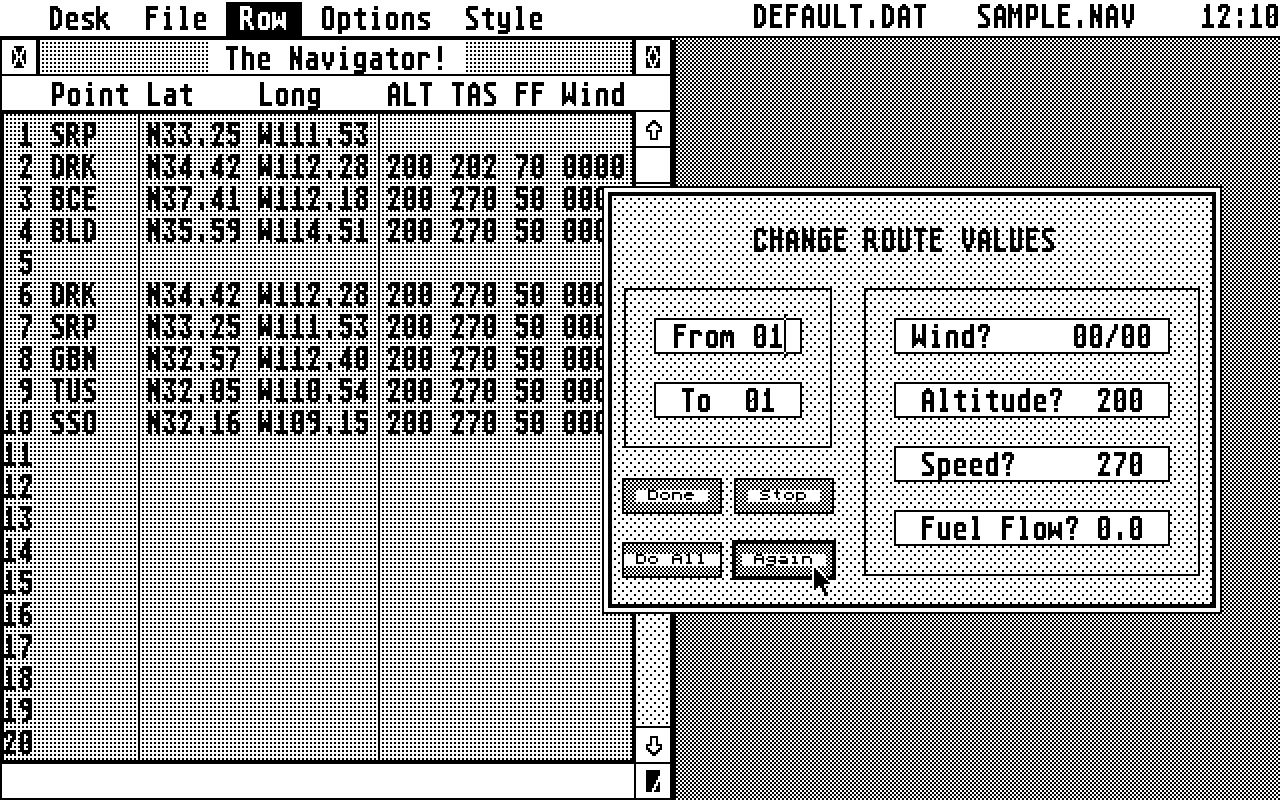 Navigator (The) atari screenshot