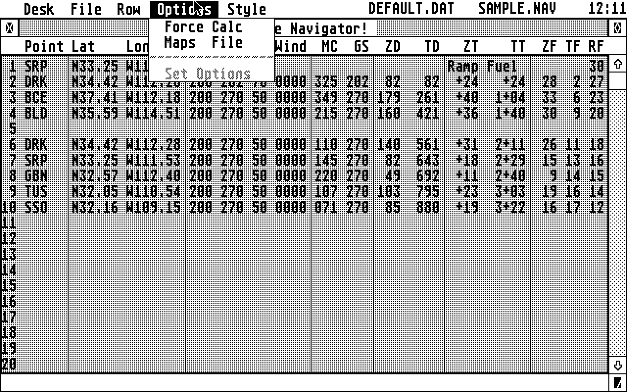 Navigator (The) atari screenshot