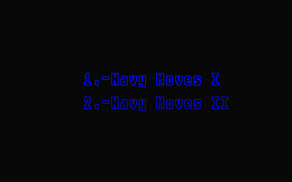 Navy Moves atari screenshot