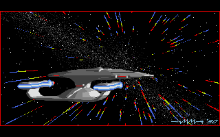 NCC-1701-D In-Warp Demo