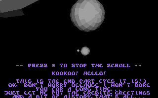 Necrosys Demo atari screenshot