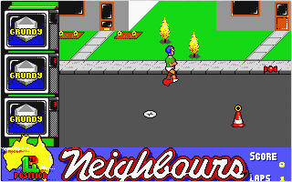 Neighbours atari screenshot