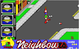 Neighbours atari screenshot