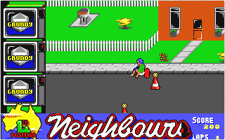 Neighbours atari screenshot