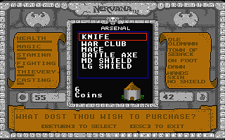 Nervana Quest atari screenshot