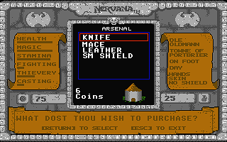 Nervana Quest atari screenshot