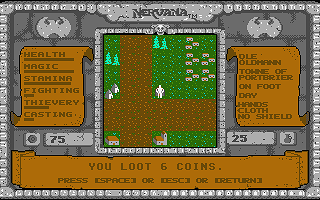 Nervana Quest atari screenshot