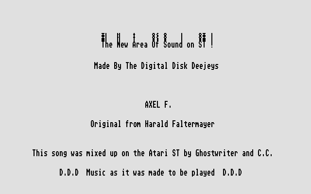 Axel F — screenshot 1