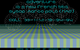 New BBS Intro — screenshot 1