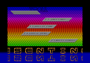 New Year Demo (The) atari screenshot