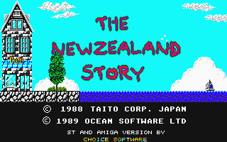 New Zealand Story (The) atari screenshot