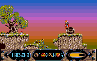 Nicky Boom atari screenshot