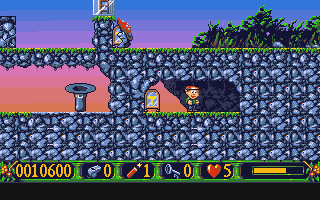 Nicky II atari screenshot