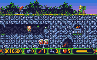 Nicky II atari screenshot